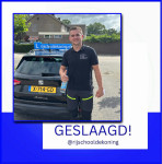 Geslaagd 1 x Wessel Scholing 23-6-2025